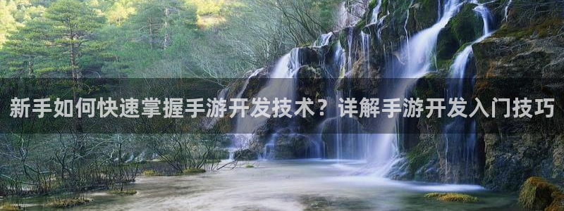 恩佐娱乐手机版最新功能介绍大全：新手如何快速掌握手游开发技术